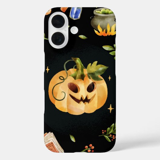 Pumpkin Spell – Spookachtige Schattigee Halloween Case-Mate iPhone Case (Achterkant)