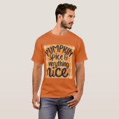 Pumpkin Spice 1 T-shirt (Voorkant volledig)