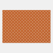 Pumpkin Spice 3 Coördinaten najaar Herfst Birthday Inpakpapier Vel (Voorkant 2)