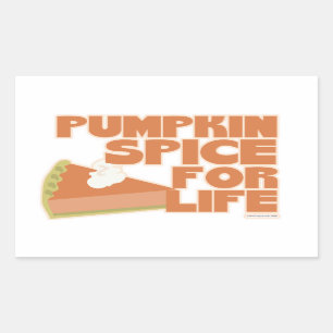 Pumpkin Spice 4 Life Rechthoekige Sticker