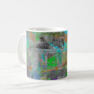 "Pumpkin Spice Abstract" abstract art coffee mug Koffiemok