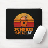 Pumpkin Spice Af Fun Mannen Echtgenoot Kleding Hal Muismat (Met muis)