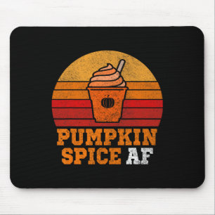 Pumpkin Spice Af Fun Mannen Echtgenoot Kleding Hal Muismat