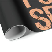 Pumpkin Spice af Funny Retro Herfst Idea Cadeaupapier (Rol Hoek)