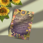 Pumpkin Spice & Alles-Baby shower in Nice Kaart