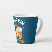 Pumpkin Spice Alles Cat Lover Cute Autumn Latte Mok (Rechterhoek)
