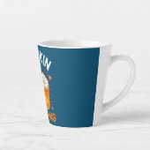 Pumpkin Spice Alles Cat Lover Cute Autumn Latte Mok (Rechts)