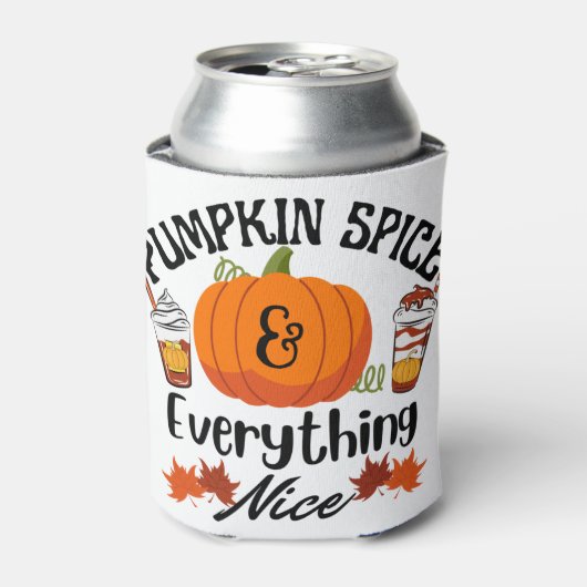 Pumpkin Spice Alles goed Blikjeskoeler (Blikje Voorkant)