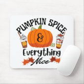 Pumpkin Spice Alles goed Muismat (Met muis)