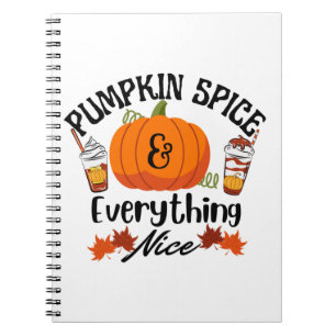 Pumpkin Spice Alles goed Notitieboek