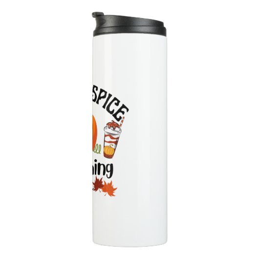 Pumpkin Spice Alles goed Thermosbeker (Geroteerd rechts)