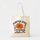 Pumpkin Spice Alles goed Tote Bag (Voorkant)