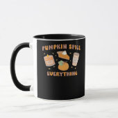 Pumpkin Spice Alles Grappig Herfst Mok (Links)