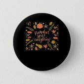 Pumpkin Spice Alles Grappig Ontwerp Ronde Button 5,7 Cm (Voorkant)