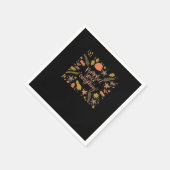 Pumpkin Spice Alles Grappig Ontwerp Servet (Hoek)