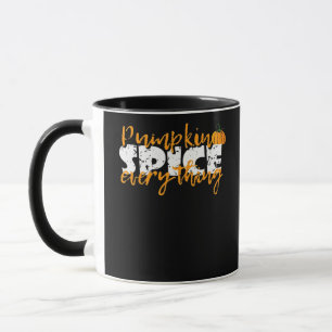 Pumpkin Spice Alles Halloween Grappig Mok