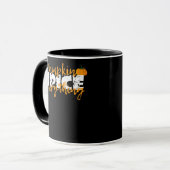 Pumpkin Spice Alles Halloween Grappig Mok (Voorkant links)