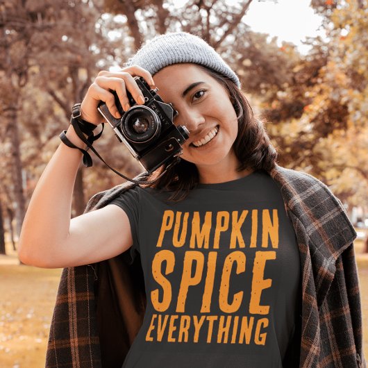 PUMPKIN SPICE ALLES HERFST T-SHIRTS