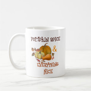Pumpkin Spice & Alles in Nice herfst Koffiemok