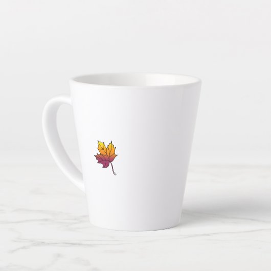 Pumpkin Spice & Alles in Nice herfst Latte Mok (Linkerhoek)