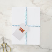 Pumpkin Spice Alles Klassiek Basic Design Cadeaulabel (Met Touw)