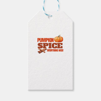 Pumpkin Spice Alles Klassiek Basic Design Cadeaulabel