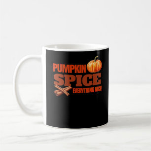 Pumpkin Spice Alles Klassiek Basic Design Koffiemok