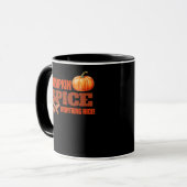 Pumpkin Spice Alles Klassiek Basic Design Mok (Voorkant links)