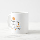 Pumpkin Spice Alles Koffiemok (Voorkant links)