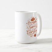 Pumpkin Spice Alles Koffiemok (Voorkant rechts)