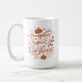 Pumpkin Spice Alles Koffiemok (Links)