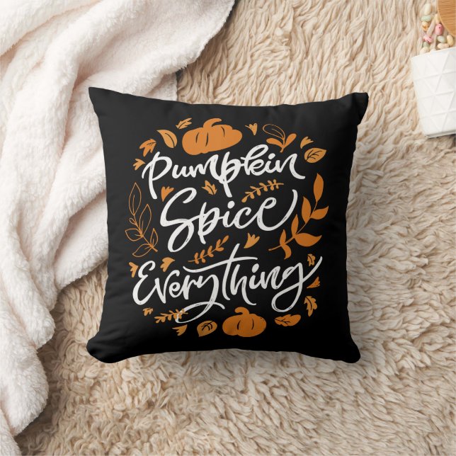 Pumpkin Spice Alles Kussen (Deken)