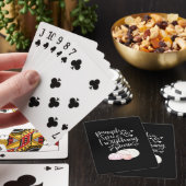 Pumpkin Spice Alles Luiaard Halloween Pokerkaarten (Insitu)