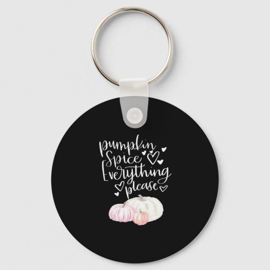 Pumpkin Spice Alles Luiaard Halloween Sleutelhanger (Voorkant)