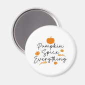 Pumpkin Spice Alles Magneet (Voorkant / Achterkant)