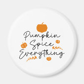 Pumpkin Spice Alles Magneet (Voorkant)