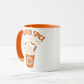 Pumpkin Spice Alles Mok (Voorkant links)