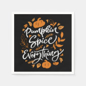 Pumpkin Spice Alles Servet (Voorkant)