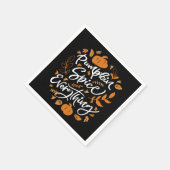 Pumpkin Spice Alles Servet (Hoek)