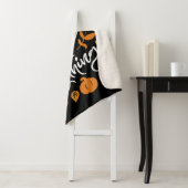 Pumpkin Spice Alles Sherpa Deken (In situ)