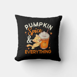 Pumpkin Spice Alles Shirt Cat Lover Cute Autu Kussen