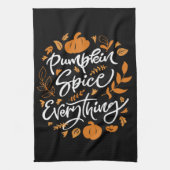 Pumpkin Spice Alles Theedoek (Verticaal)