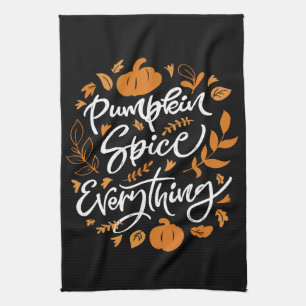 Pumpkin Spice Alles Theedoek