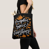 Pumpkin Spice Alles Tote Bag (Dichtbij)