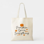Pumpkin Spice Alles Tote Bag (Achterkant)