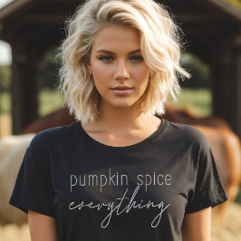 Pumpkin Spice Alles Trendy Minimalistisch T-shirt