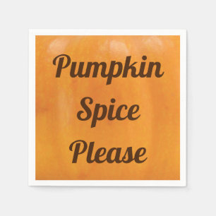 Pumpkin Spice Alsjeblieft Servet