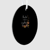 Pumpkin Spice and Everything Leuke grappige slogan Ornament (voorkant)