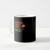 Pumpkin Spice and Everything Leuke slogan Quote Koffiemok (Voorkant links)