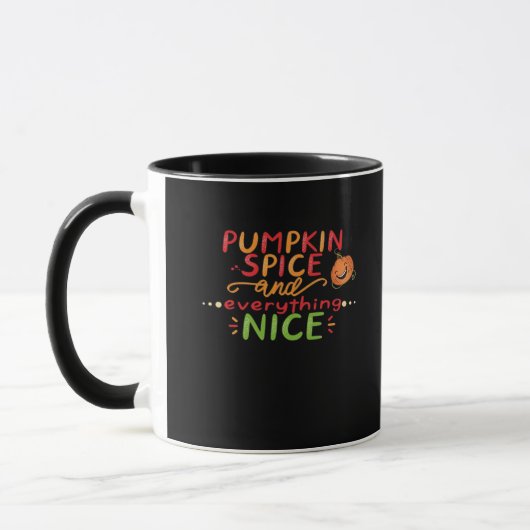 Pumpkin Spice and Everything Leuke slogan Quote Mok (Links)